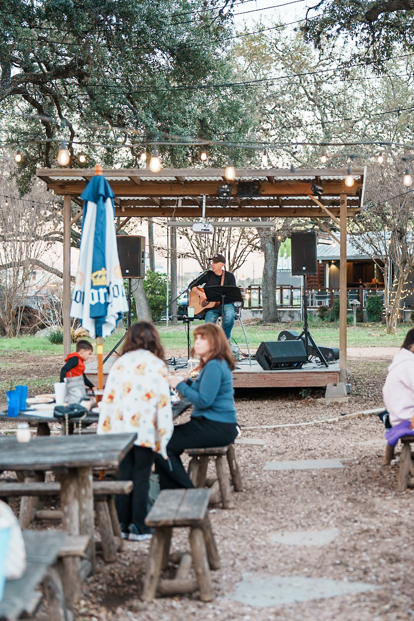 Minimal singer-songwriter portrait atmosphere
